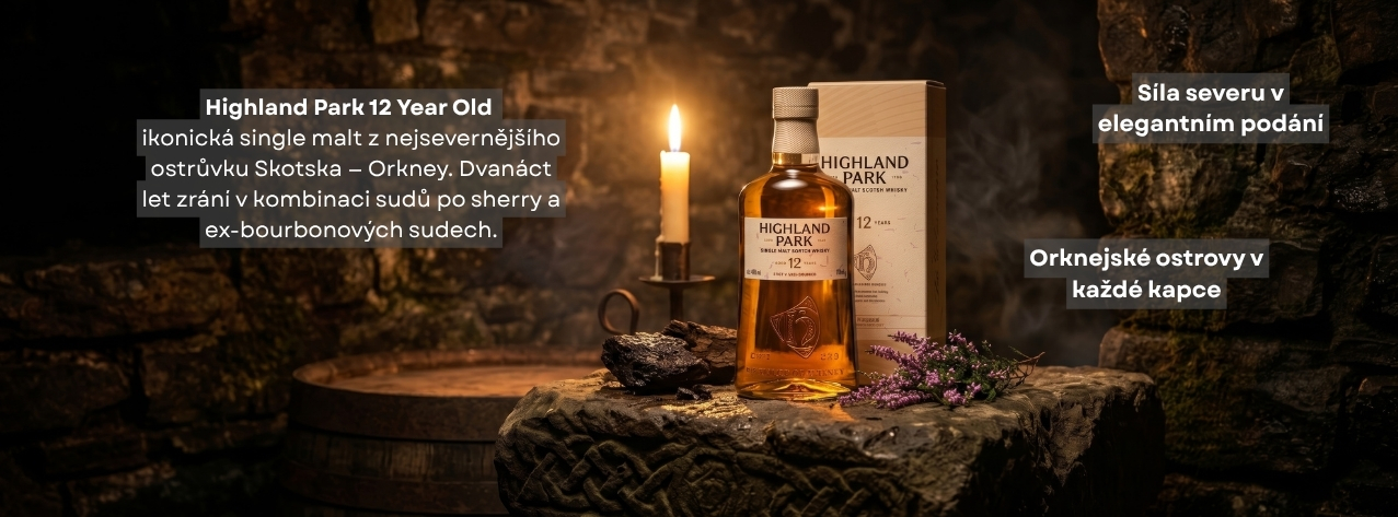 Highland Park 12yo Spicy&Well-Rounded Single Malt - Darkohol.cz